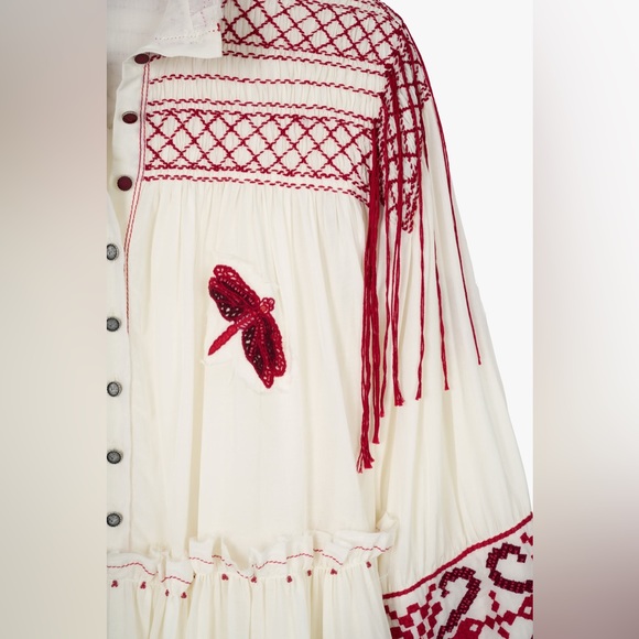 ZARA LIMITED EDITION EMBROIDERED DRESS - Picture 8 of 9